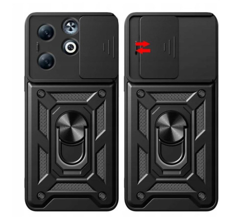 Чохол до мобільного телефона BeCover Military Infinix Smart 9 (X6532) Black (713049)