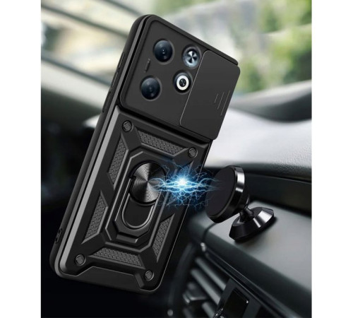 Чохол до мобільного телефона BeCover Military Infinix Smart 9 (X6532) Black (713049)