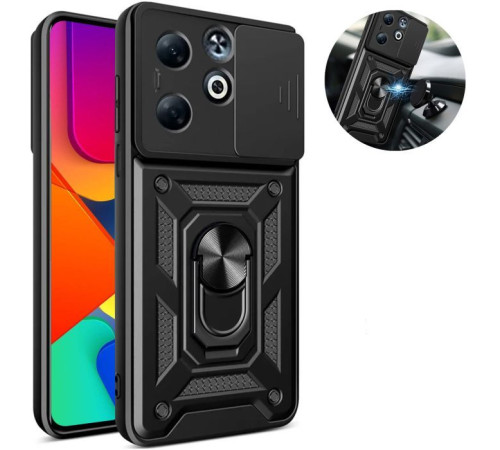 Чохол до мобільного телефона BeCover Military Infinix Smart 9 (X6532) Black (713049)