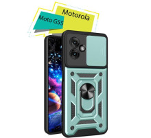 Чехол для мобильного телефона BeCover Military Motorola Moto G55 Dark Green (713058)