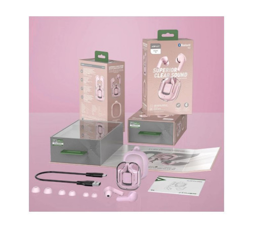 Навушники Acefast T6 Pink Lotus (6974316281566)