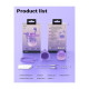 Навушники Acefast T9 Grape Purple (6974316282563)