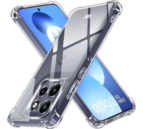 Чохол до мобільного телефона BeCover Anti-Shock Motorola Edge 50 Neo Clear (713150)