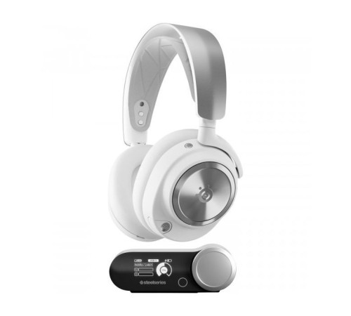 Навушники SteelSeries Arctis Nova Pro Wireless P PS/PC/SW/MAC/MOB White (61526)