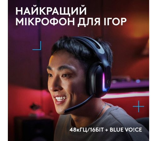 Навушники Logitech G522 Lightspeed Wireless Gaming Headset Black (981-001544)