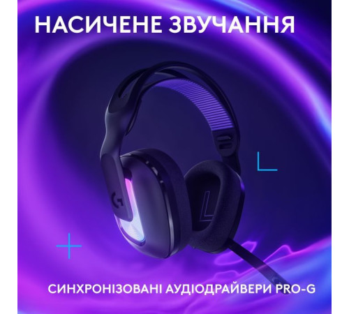 Навушники Logitech G522 Lightspeed Wireless Gaming Headset Black (981-001544)