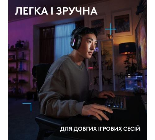 Навушники Logitech G522 Lightspeed Wireless Gaming Headset Black (981-001544)