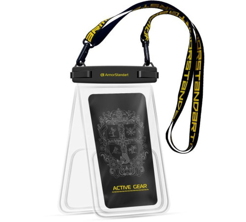 Чохол до мобільного телефона Armorstandart Waterproof Сapsule Double Pockets Black (ARM84415)