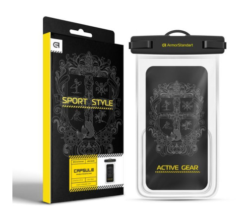 Чохол до мобільного телефона Armorstandart Waterproof Сapsule Double Pockets Black (ARM84415)