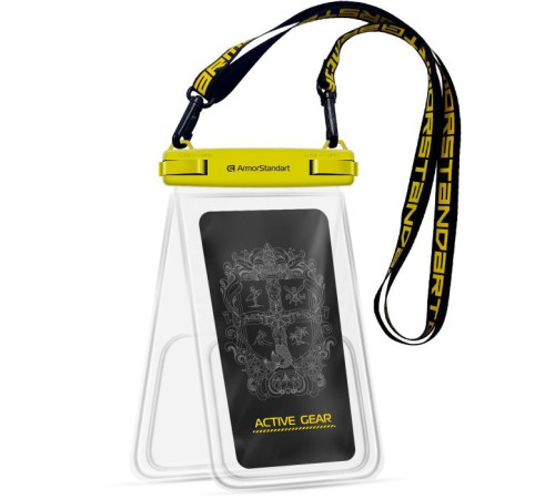 Чохол до мобільного телефона Armorstandart Waterproof Сapsule Double Pockets Yellow (ARM84416)