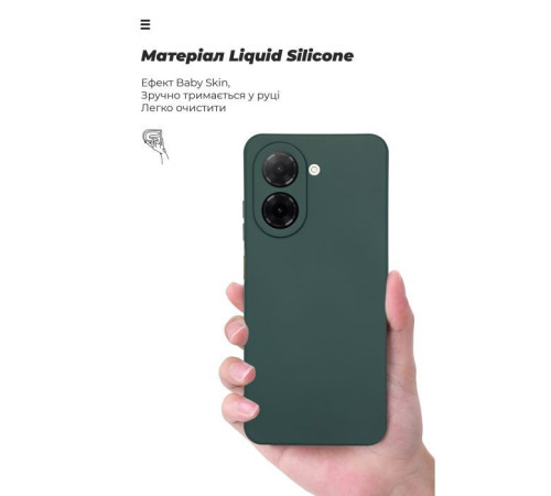 Чохол до мобільного телефона Armorstandart Xiaomi Redmi A5 4G Camera cover Dark Green (ARM85950)
