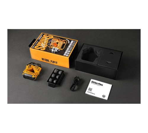 Навушники GravaStar Sirius P9 Plus War Damaged Yellow (GSP9PLUS_YLW)