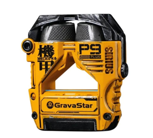 Навушники GravaStar Sirius P9 Plus War Damaged Yellow (GSP9PLUS_YLW)