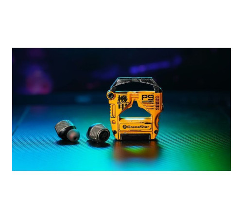 Навушники GravaStar Sirius P9 Plus War Damaged Yellow (GSP9PLUS_YLW)
