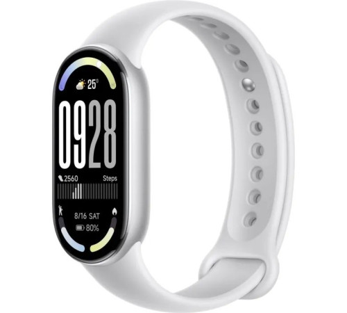 Фітнес браслет Xiaomi Smart Band 10 BHR07PSGL Срібний (1146725)