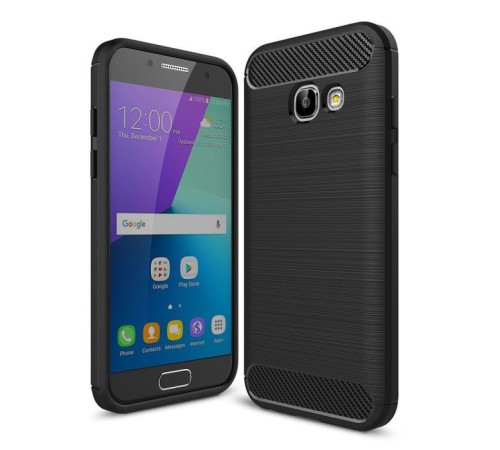 Чохол до мобільного телефона для SAMSUNG Galaxy A3 2017 Carbon Fiber (Black) Laudtec (LT-A32017B)