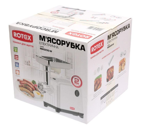 Мясорубка Rotex RMG200-W