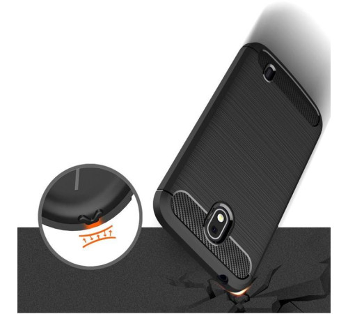 Чехол для мобильного телефона Laudtec для Nokia 1 Carbon Fiber (Black) (LT-N1B)