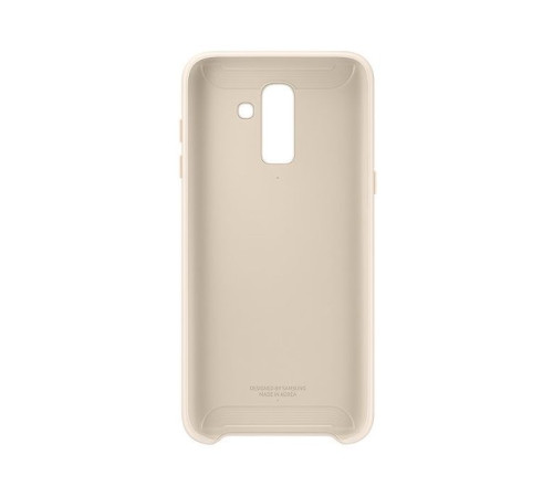 Чохол до мобільного телефона Samsung J8 2018/EF-PJ810CFEGRU - Dual Layer Cover (Gold) (EF-PJ810CFEGRU)