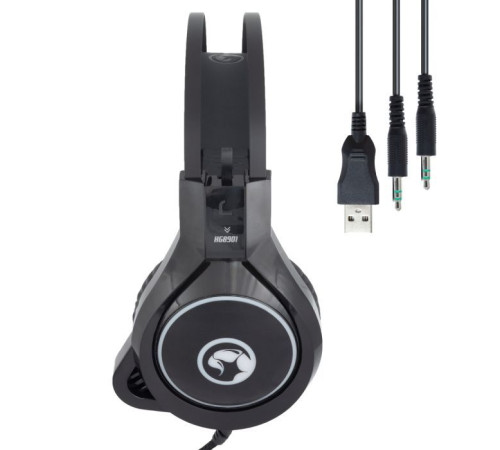 Навушники Marvo HG8901 Multi-LED Black (HG8901)