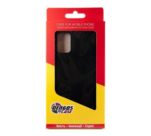 Чохол до мобільного телефона Dengos Carbon Samsung Galaxy A71, black (DG-TPU-CRBN-52) (DG-TPU-CRBN-52)