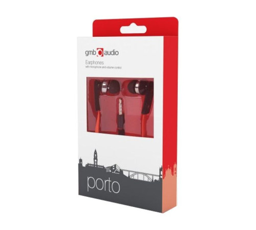 Навушники Gembird MHS-EP-OPO Black (MHS-EP-OPO)