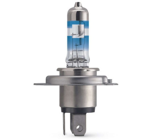 Автолампа Philips H4 RACING VISION +200%, 2 шт блістер (12342RGTS2)