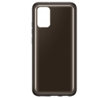 Чохол до мобільного телефона Samsung Soft Clear Cover Galaxy A02s (A025) Black (EF-QA025TBEGRU)