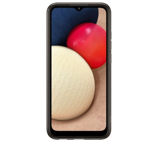 Чохол до мобільного телефона Samsung Soft Clear Cover Galaxy A02s (A025) Black (EF-QA025TBEGRU)