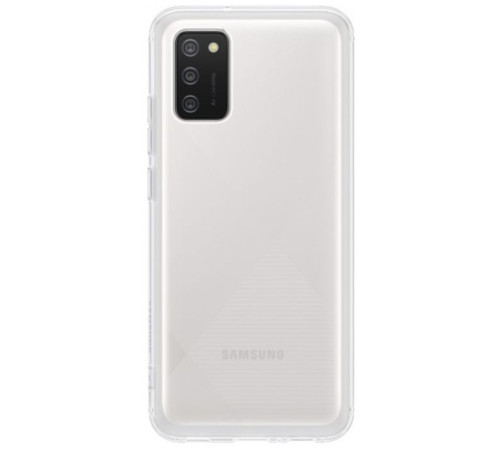 Чохол до мобільного телефона Samsung Soft Clear Cover Galaxy A02s (A025) Transparent (EF-QA025TTEGRU)
