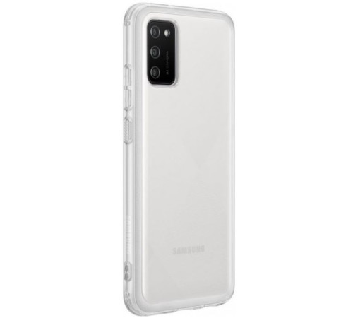 Чохол до мобільного телефона Samsung Soft Clear Cover Galaxy A02s (A025) Transparent (EF-QA025TTEGRU)
