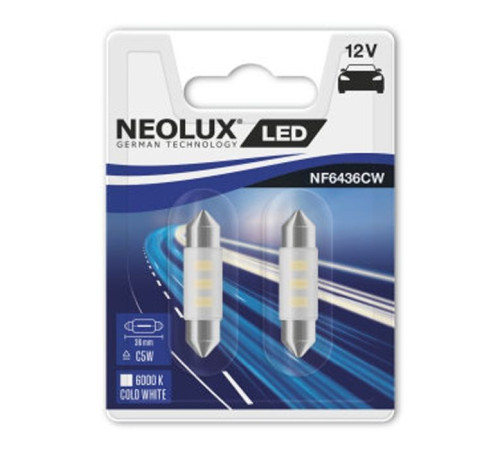 Автолампа Neolux світлодіодна (NF6436CW-02B)