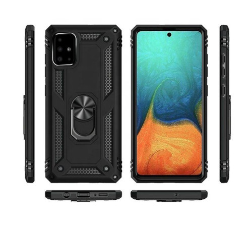 Чохол до мобільного телефона BeCover Military Samsung Galaxy A71 SM-A7160 Black (705750)