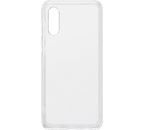 Чохол до мобільного телефона Samsung Soft Clear Cover Galaxy A02 (A022) Transparent (EF-QA022TTEGRU)