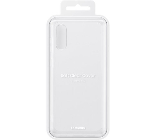 Чохол до мобільного телефона Samsung Soft Clear Cover Galaxy A02 (A022) Transparent (EF-QA022TTEGRU)