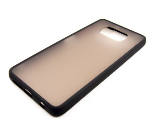 Чохол до мобільного телефона Dengos Matt POCO X3, black (DG-TPU-MATT-68)
