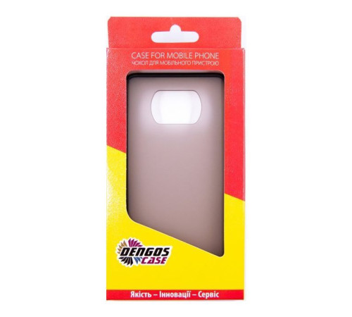 Чохол до мобільного телефона Dengos Matt POCO X3, blue (DG-TPU-MATT-69)