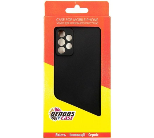 Чохол до мобільного телефона Dengos Carbon Samsung Galaxy A72 (black) (DG-TPU-CRBN-123)