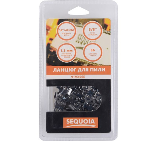 Цепь SEQUOIA 3/8", 1.3 мм, 56 звеньев, 16"/40 см (91VX56E)