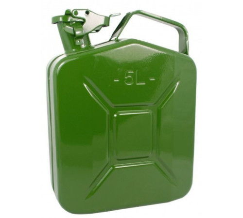 Каністра автомобільна СТАЛЬ металева 5 літрів