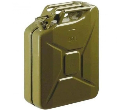 Канистра автомобильная СТАЛЬ металлическая 20 литров (79020)