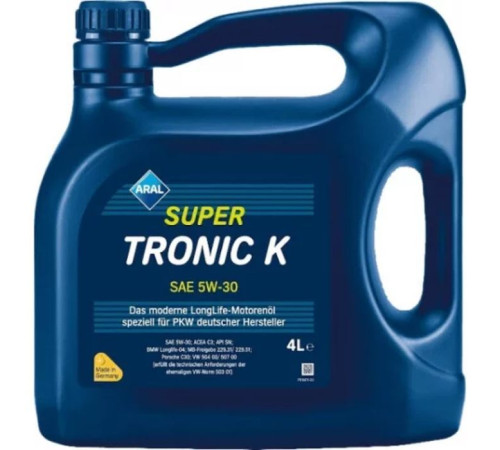 Моторное масло Aral SuperTronic K 5W-30, 4л (73276)