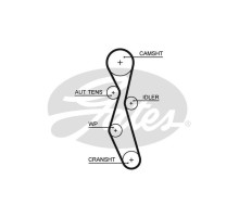 Ремень ГРМ Gates 5606XS