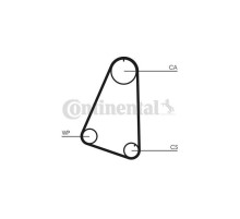 Ремінь ГРМ CONTITECH CT504