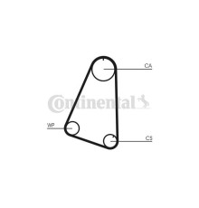 Ремінь ГРМ CONTITECH CT504