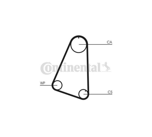 Ремінь ГРМ CONTITECH CT504