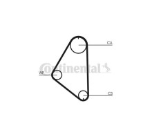 Ремень ГРМ CONTITECH CT558