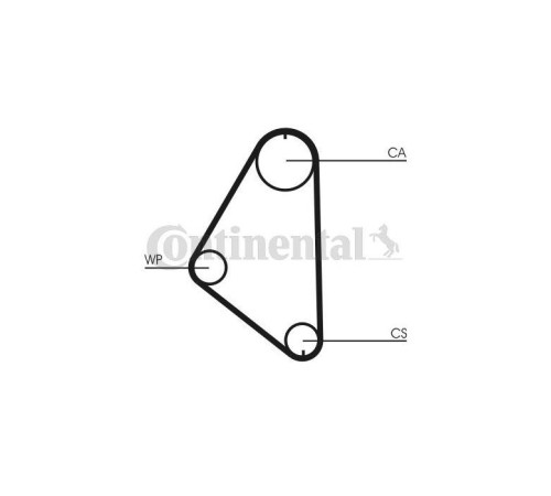Ремень ГРМ CONTITECH CT558
