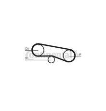 Ремінь ГРМ CONTITECH CT933