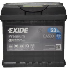 Акумулятор автомобільний EXIDE PREMIUM 53A (EA530)